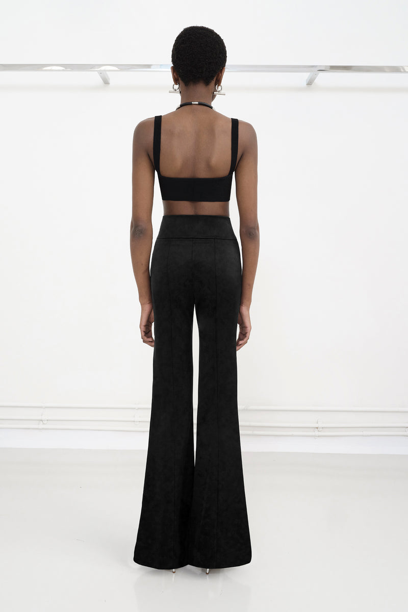 Sculpted Trousers - Black