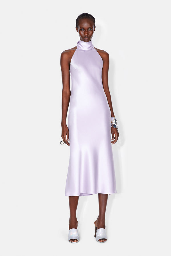 Cropped Sienna Dress - Lilac