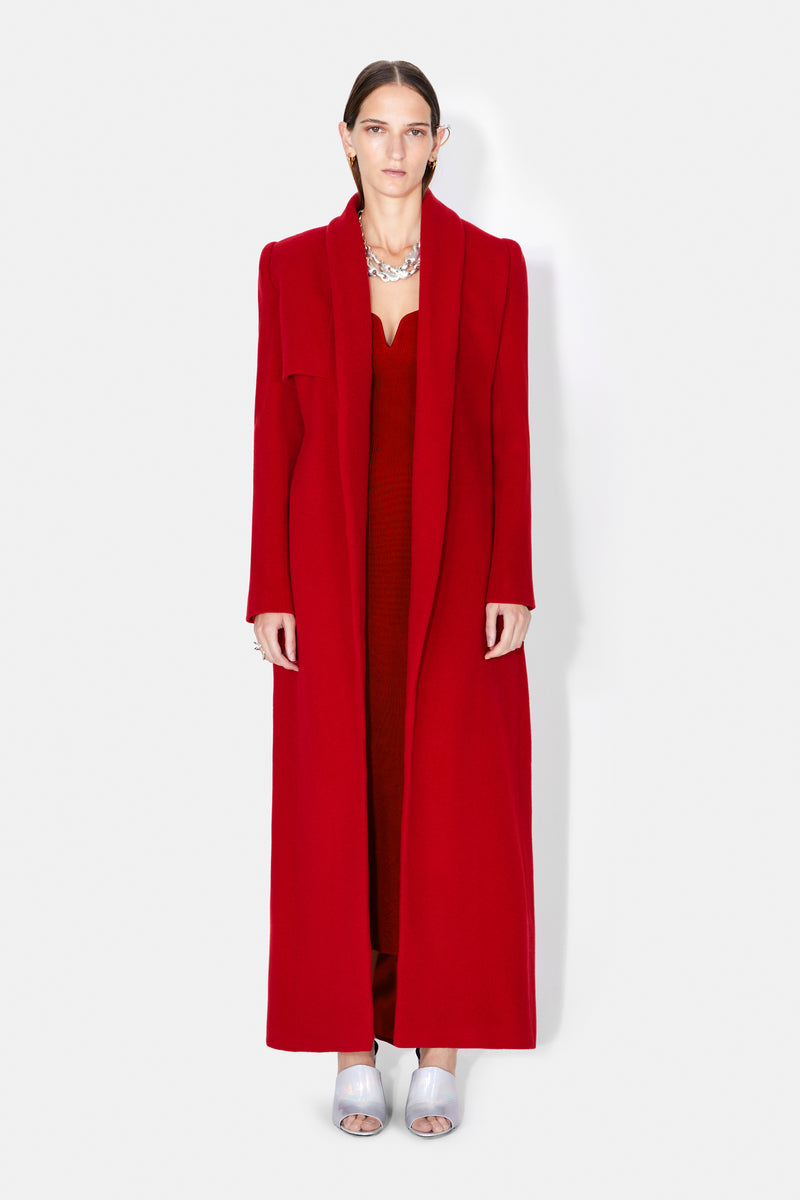 Short Sleeve Gaia Dress - Rouge Piaf