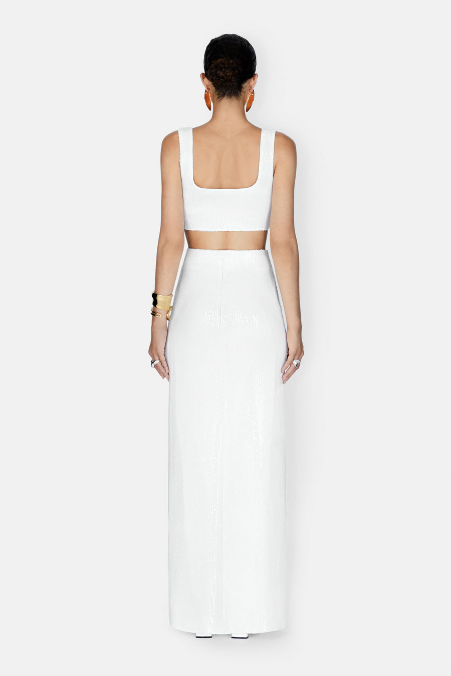 Beating Heart Bridal Crop Top