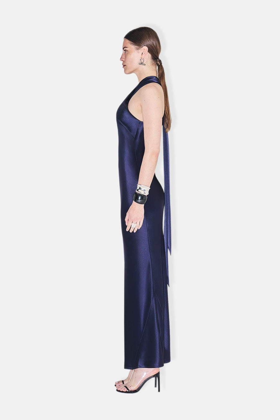Cropped Pandora Dress - Midnight