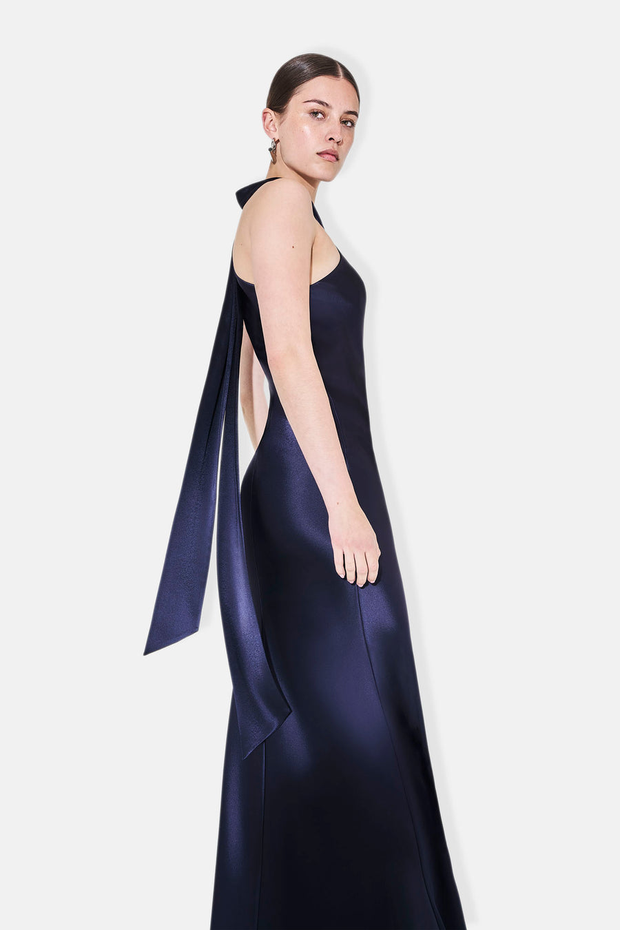 Cropped Pandora Dress - Midnight