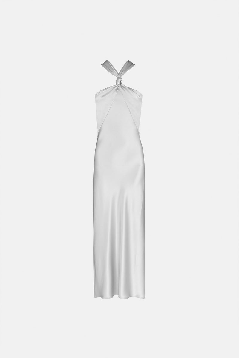 Santorini Dress - Platinum