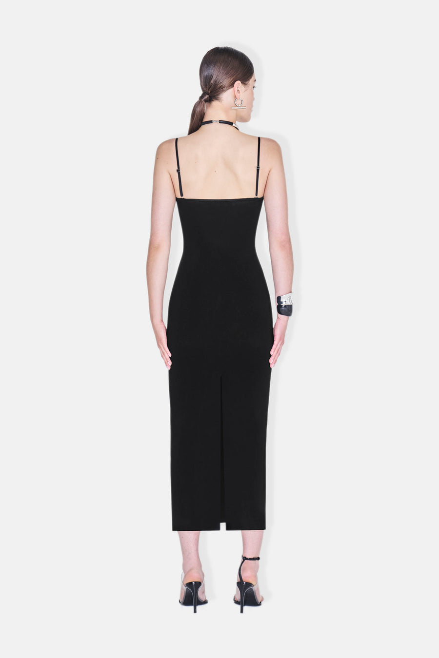 Sculpted Amelia Dress - Black