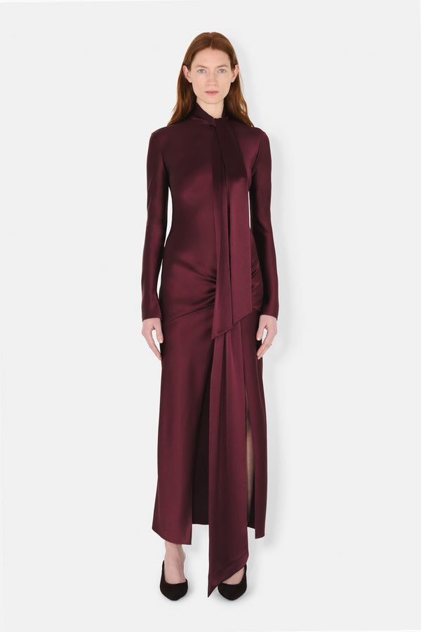 Emilie Dress - Oxblood