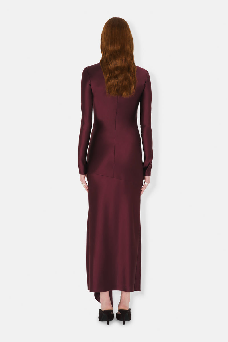 Emilie Dress - Oxblood