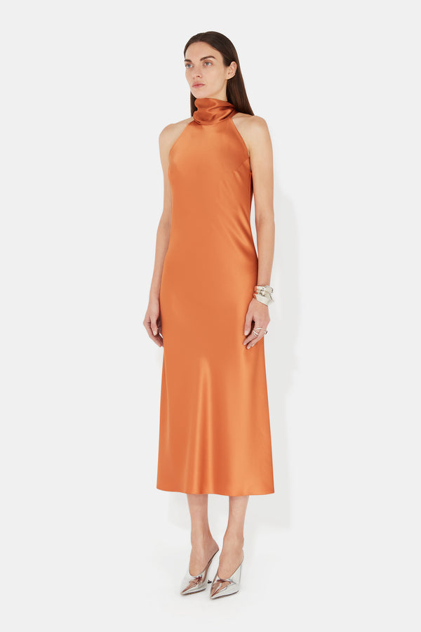 Cropped Sienna Dress - Papaya