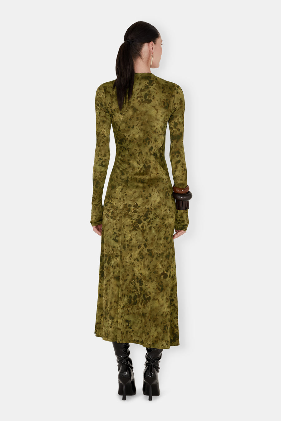 Zerodeux Dress - Olive