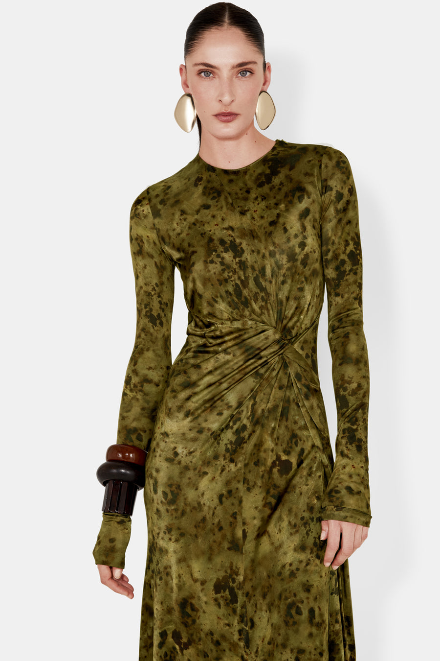 Zerodeux Dress - Olive