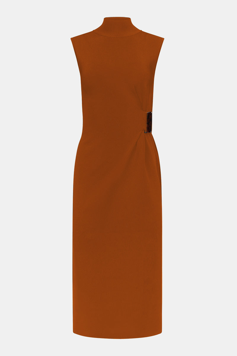 Malenko Day Dress - Brandy