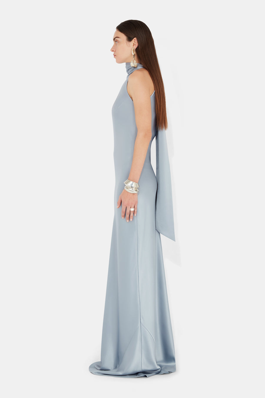 Sienna Gown - Dove Blue