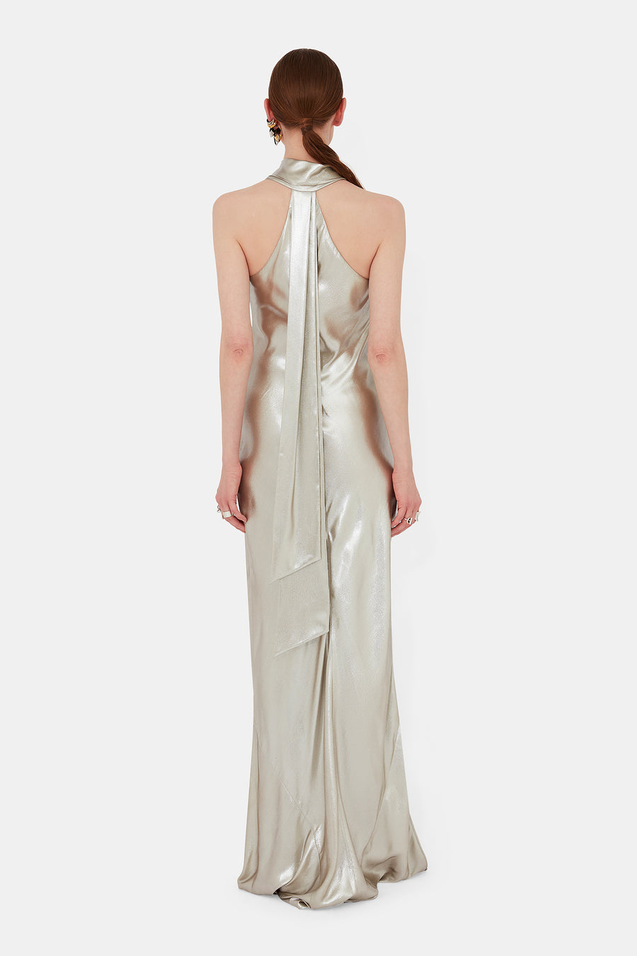 Pandora Gown - White Gold
