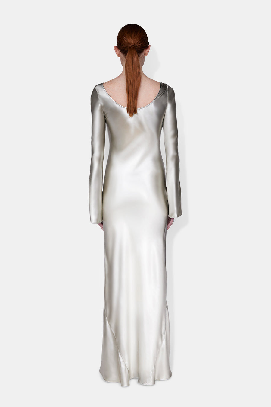 Valleta Gown - Silver