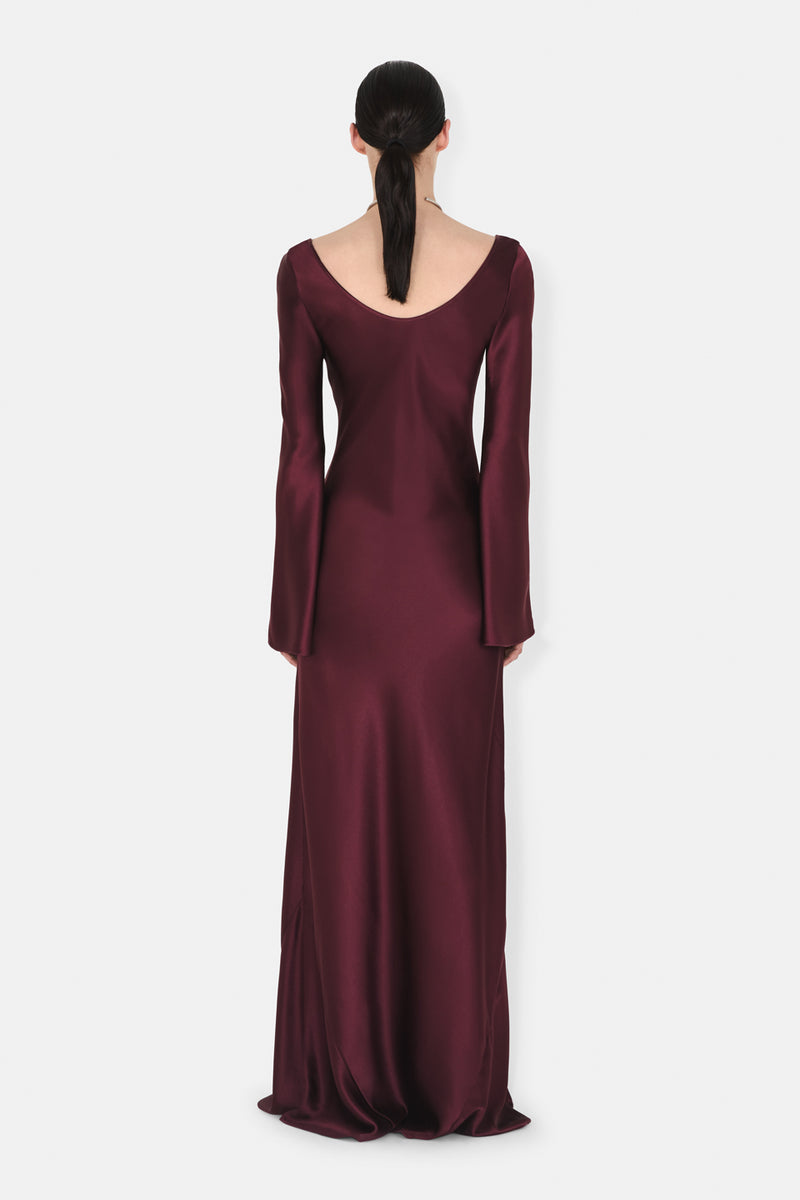 Valletta Gown - Oxblood