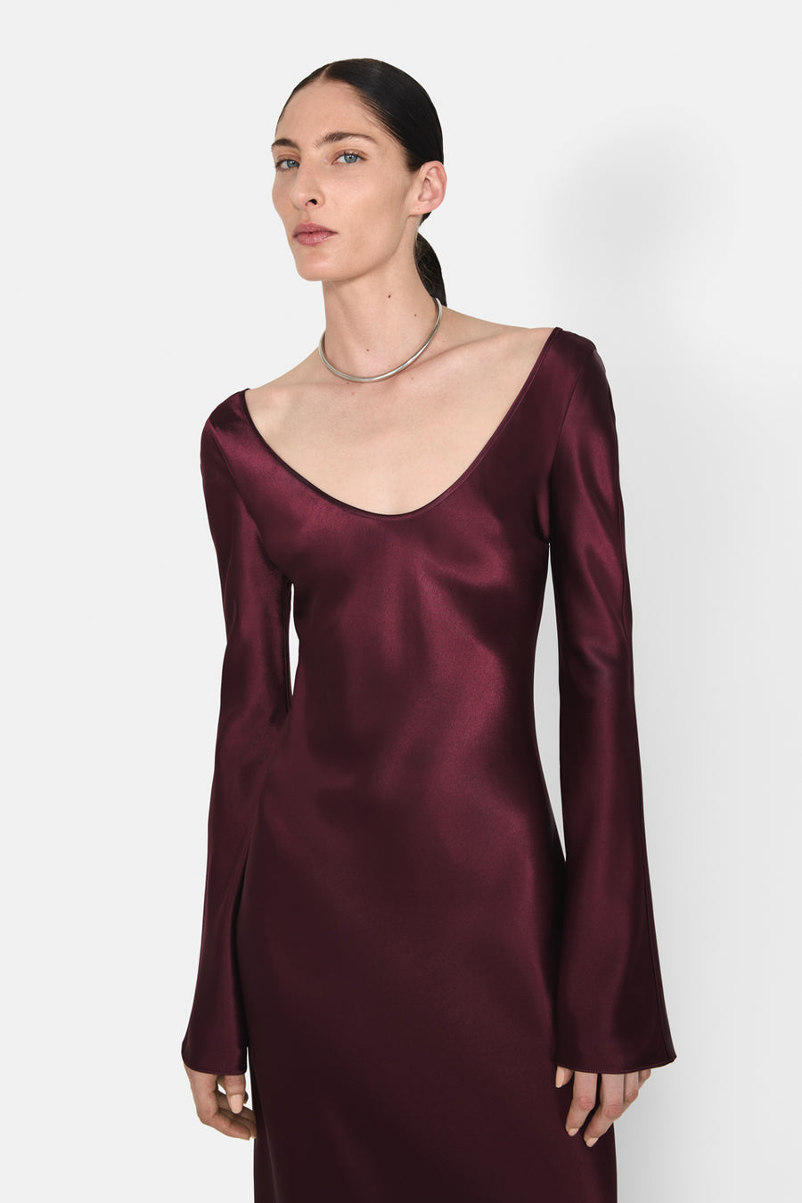 Valleta Gown - Oxblood