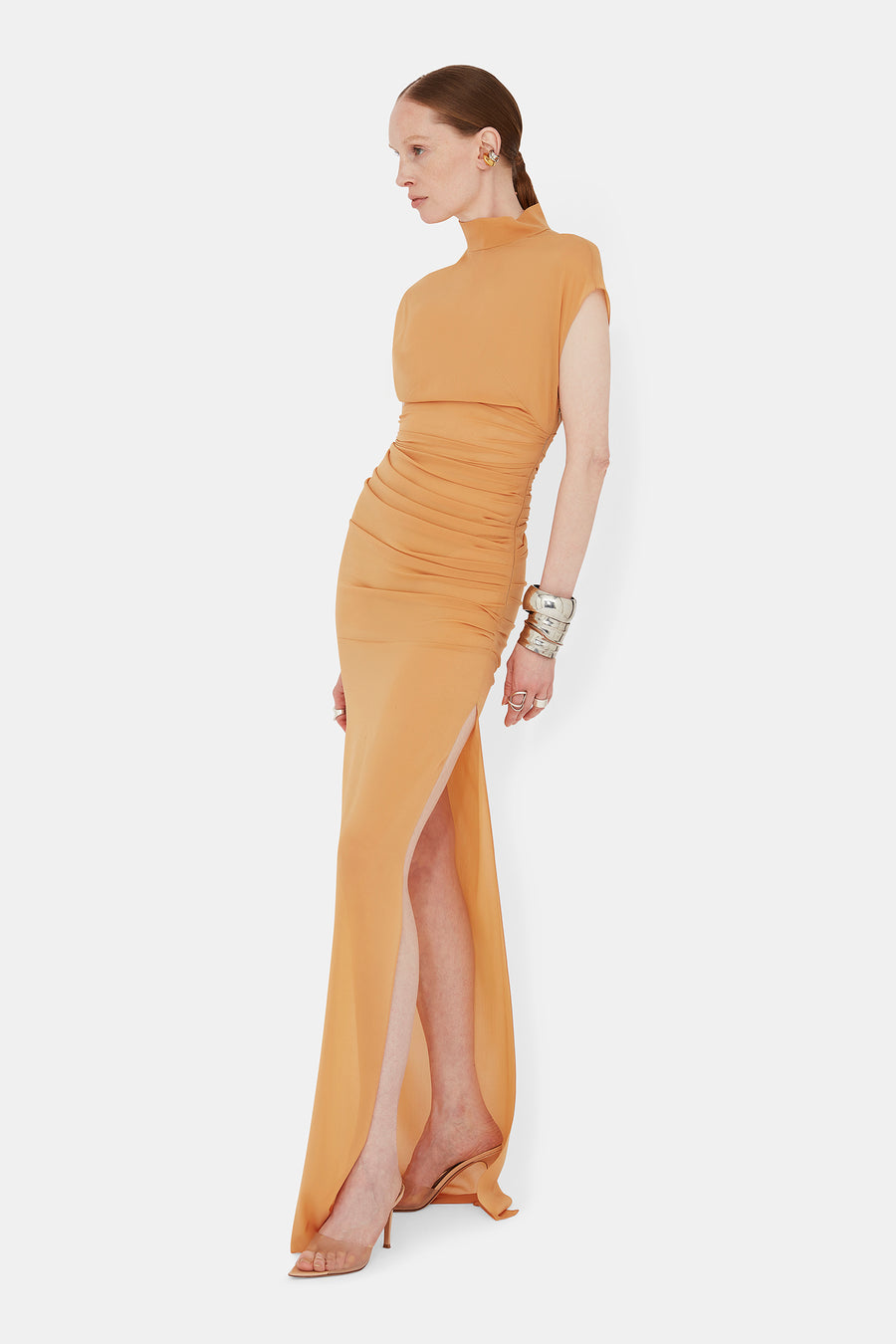 Saturn Gown - Apricot
