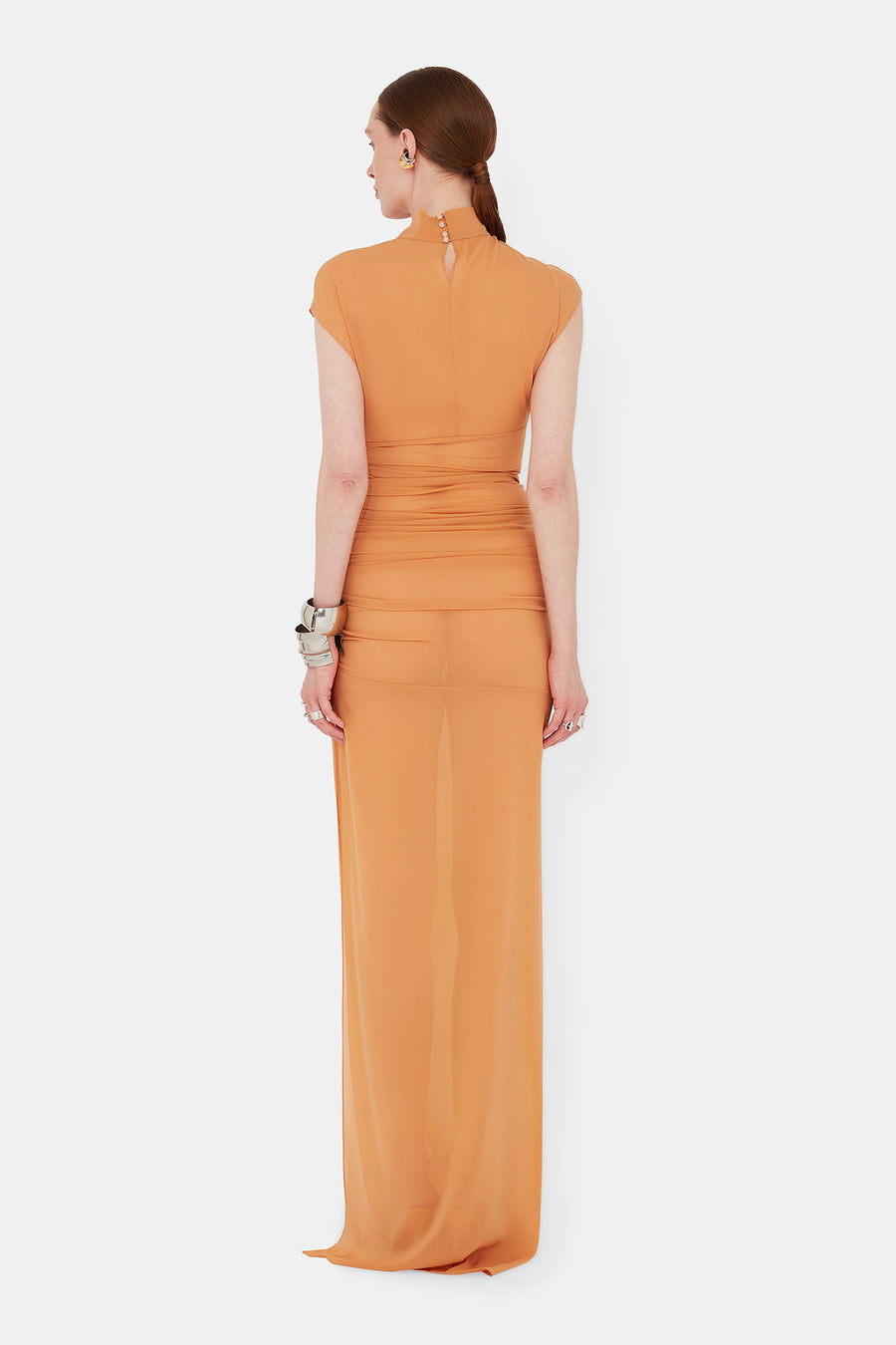 Saturn Gown - Apricot