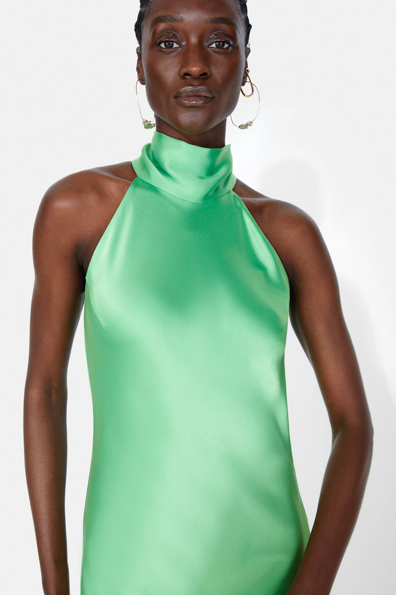 Cropped Sienna Dress - Paris Green