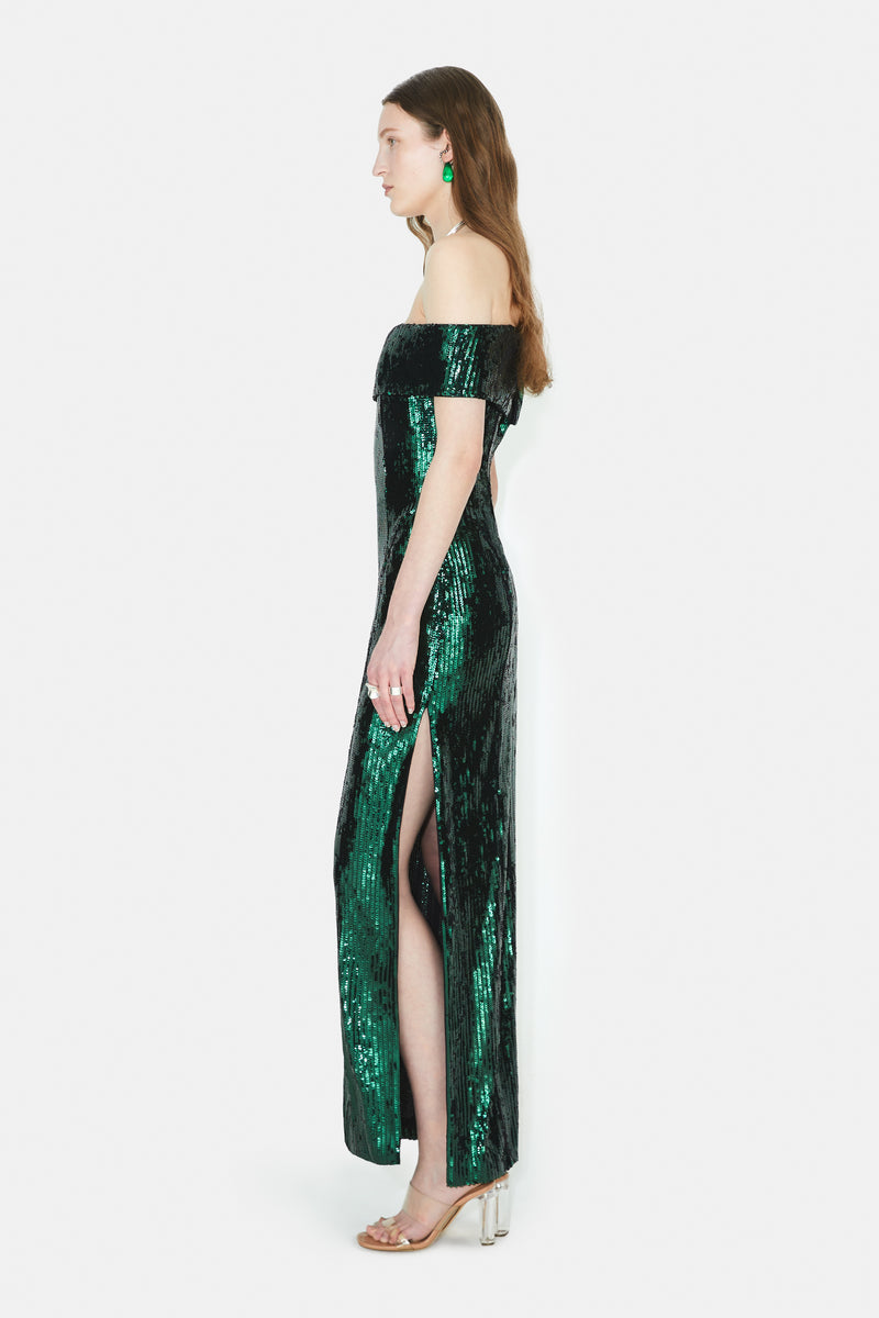 Glencoe Dress - Emerald