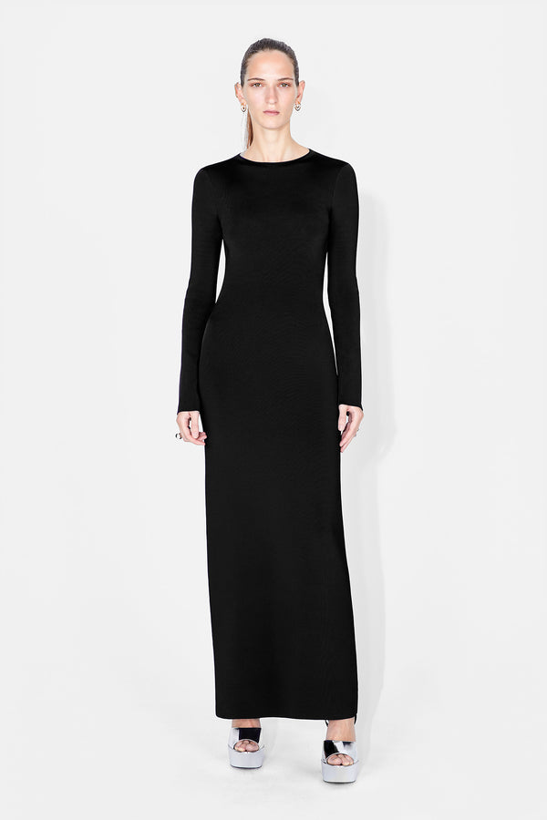 Globe Chain Vega Dress - Black