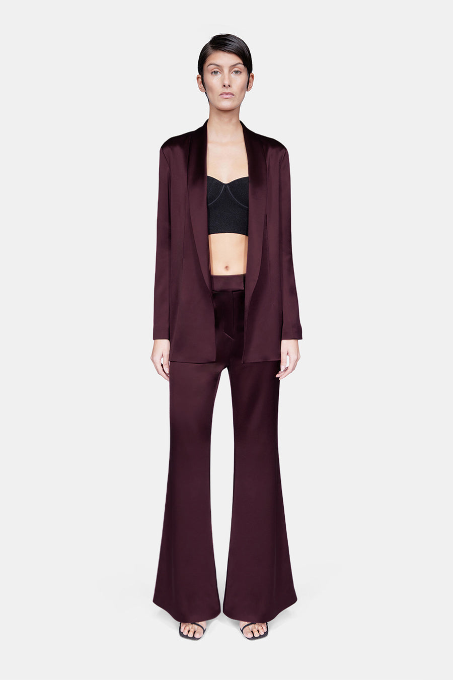 Julianne Trouser - Burgundy