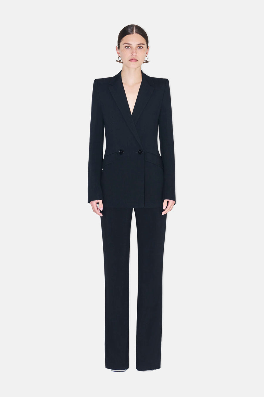 Boyfriend Trousers - Black