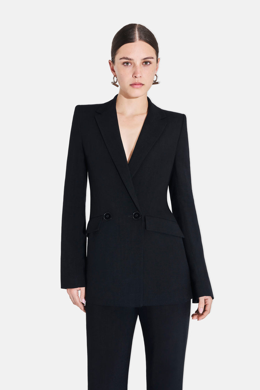 Boyfriend Trousers - Black