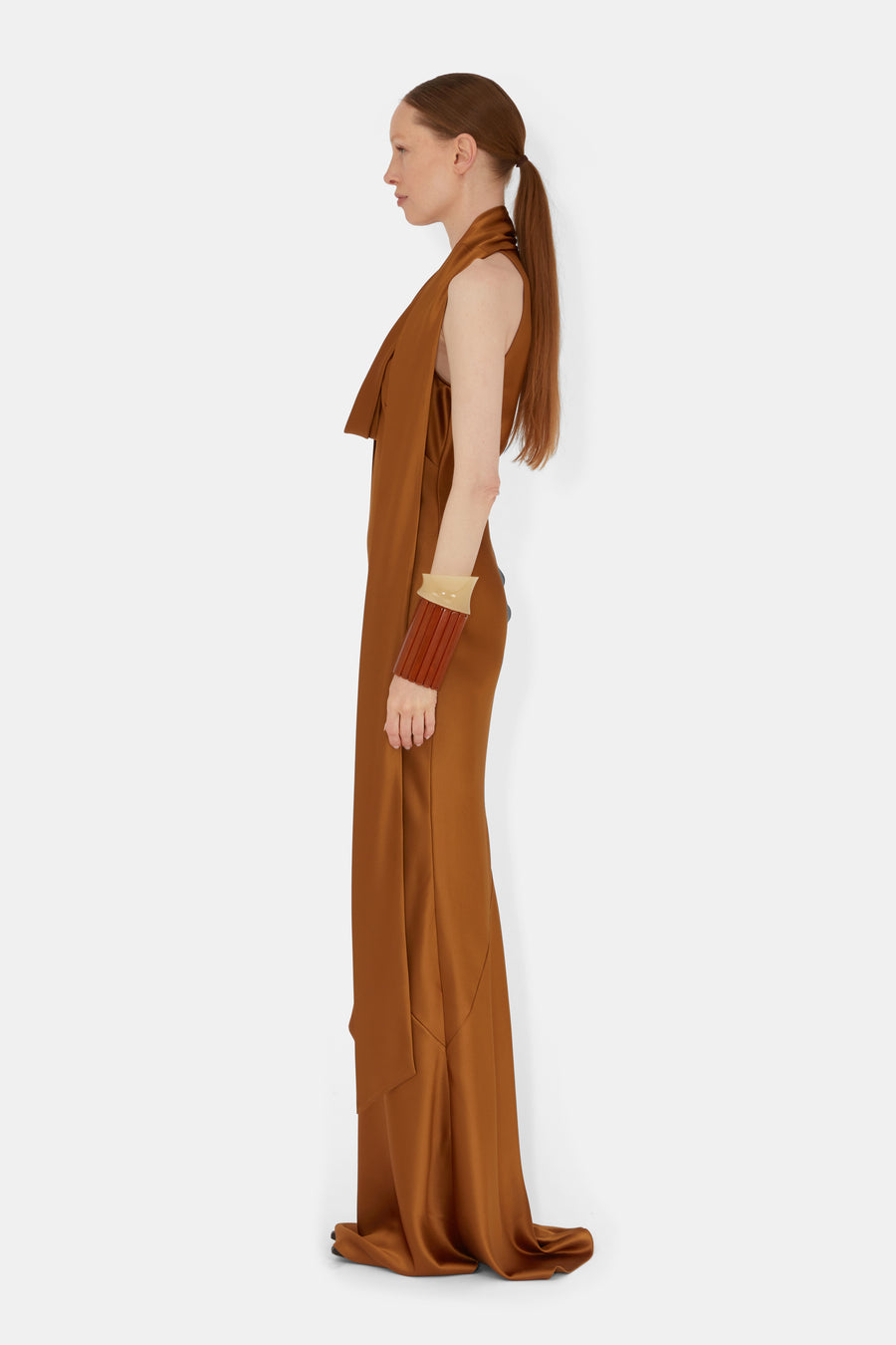 Delphinus Dress - Toffee