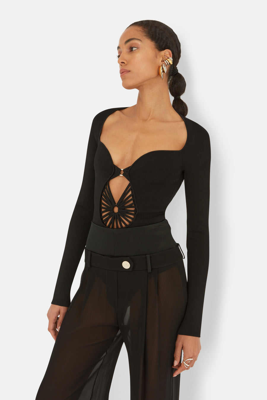 Hepworth Long Sleeve Body - Black