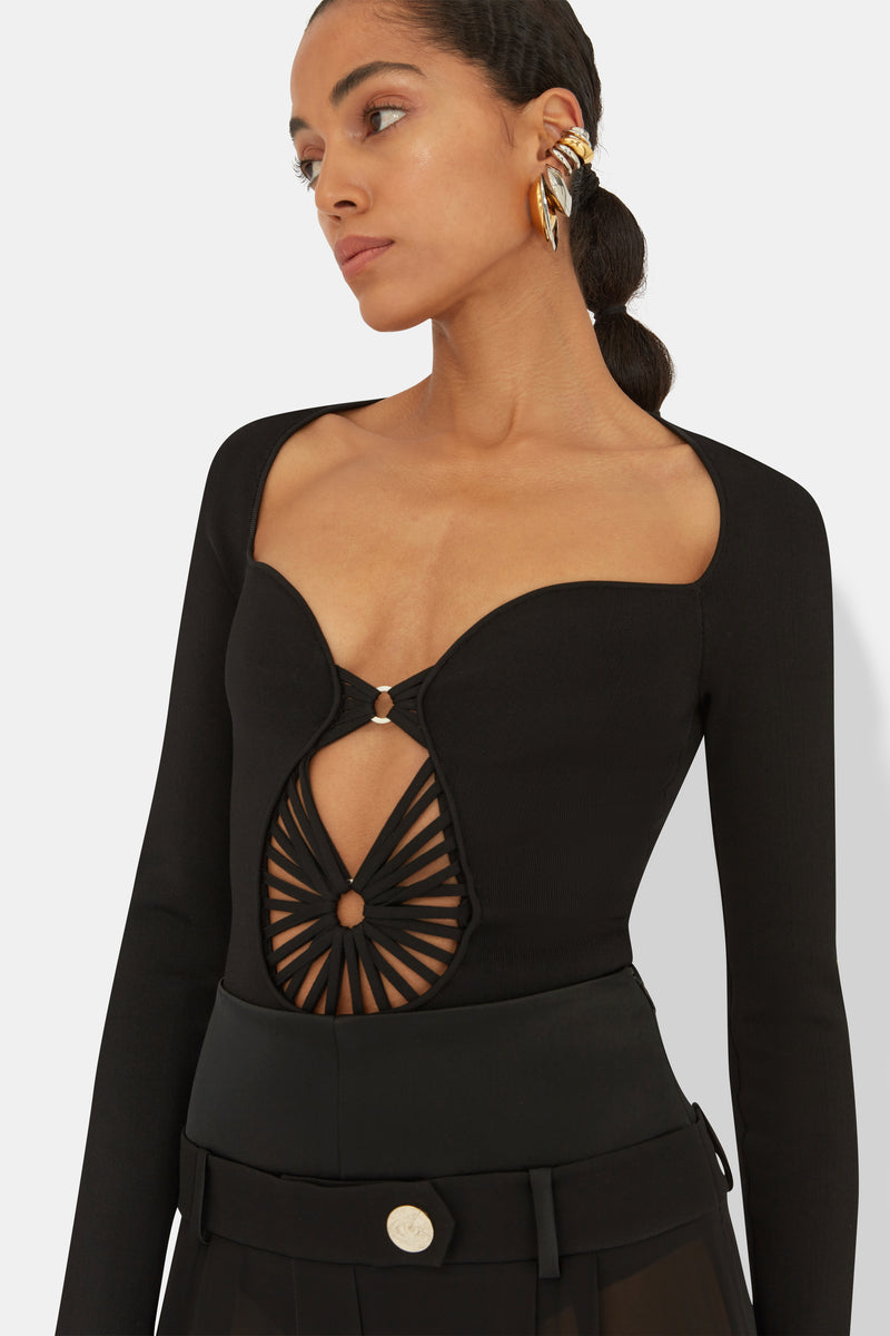 Hepworth Long Sleeve Body - Black