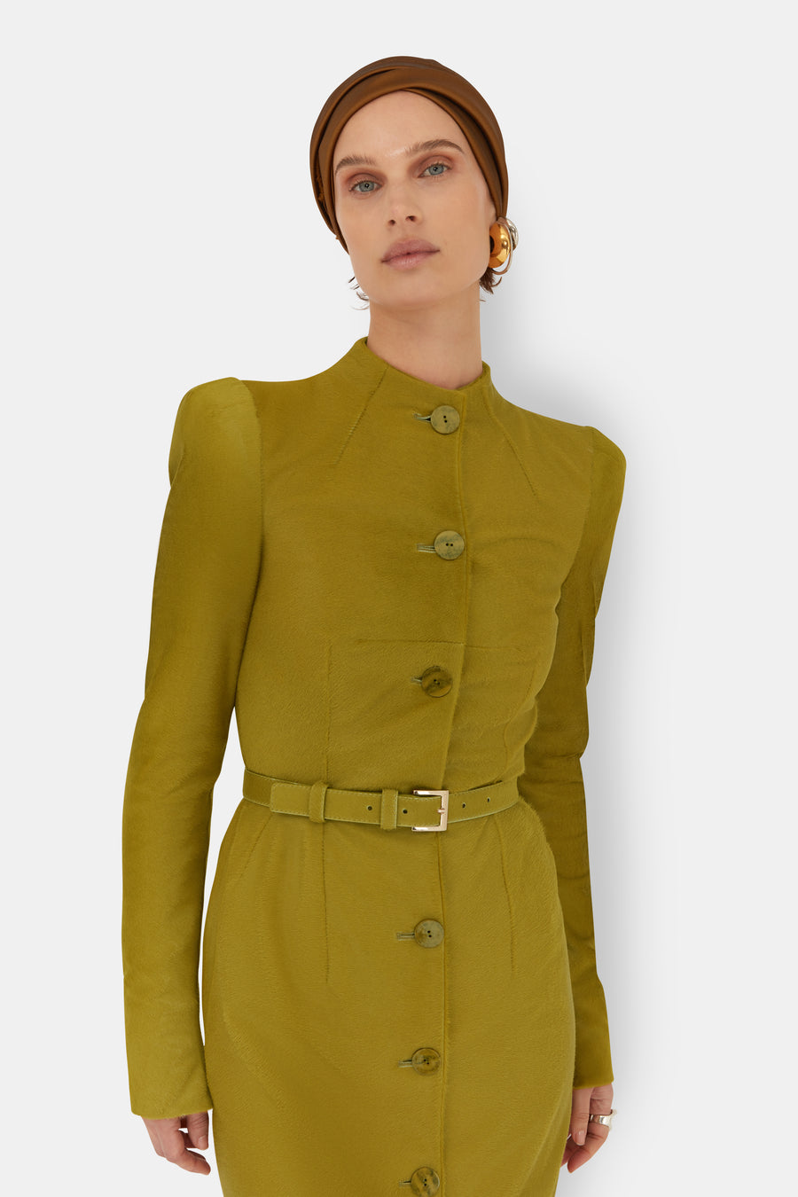 Onyx Coat Dress - Golden Onyx