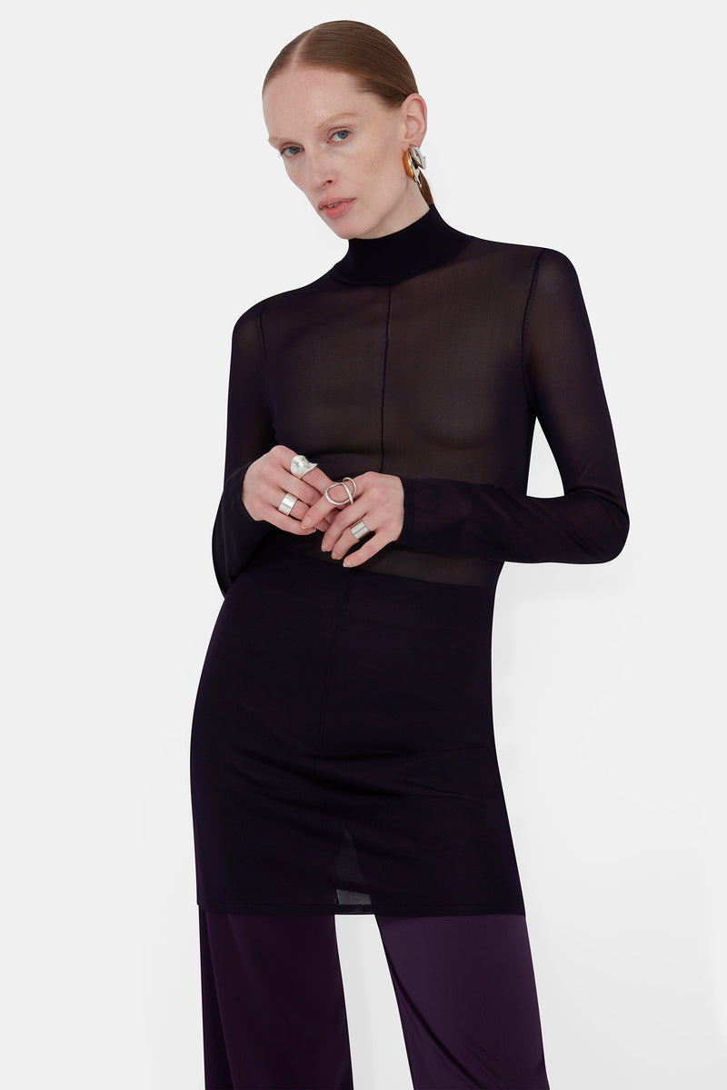 Pulse Mini Dress - Nightshade