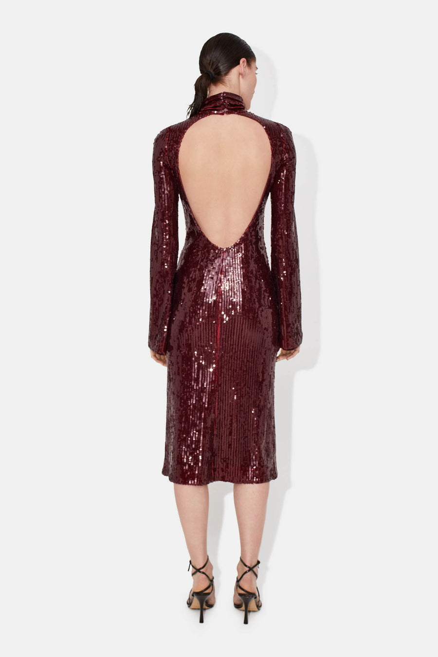 Orb Dress - Blood Red
