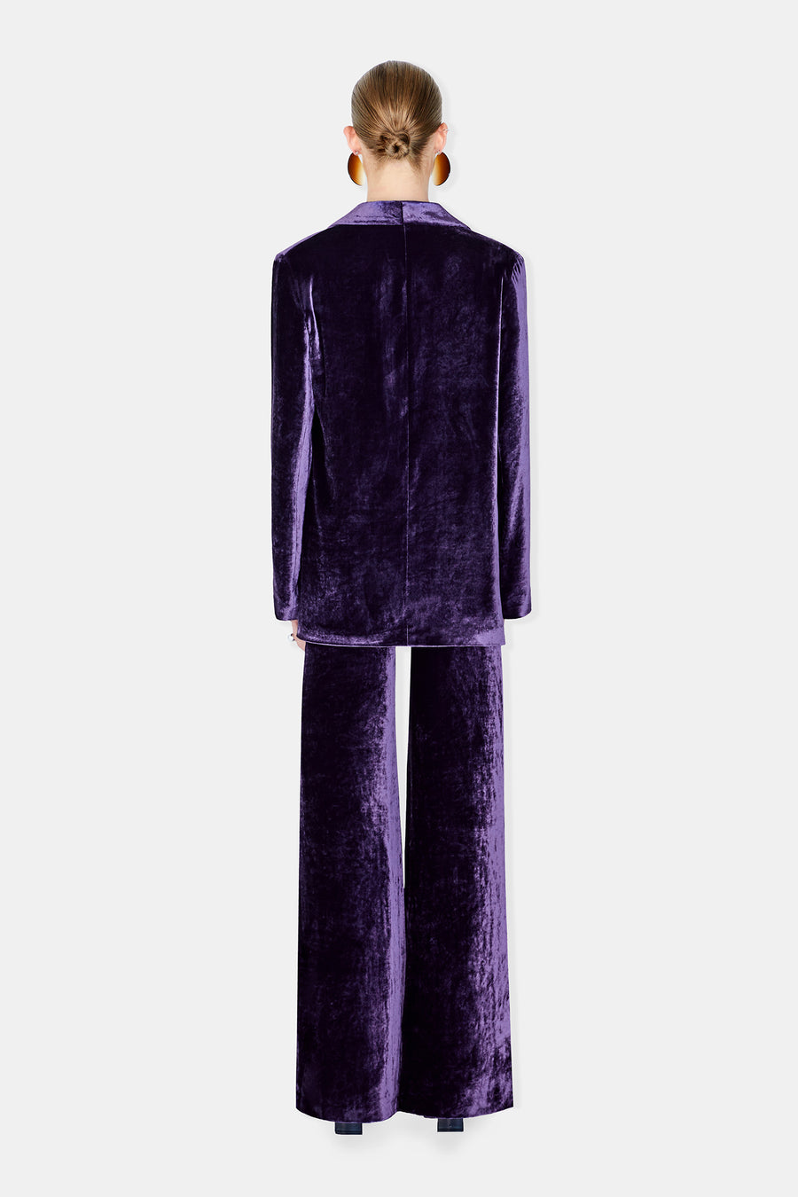 Velvet Julianne Blazer - Blackcurrant