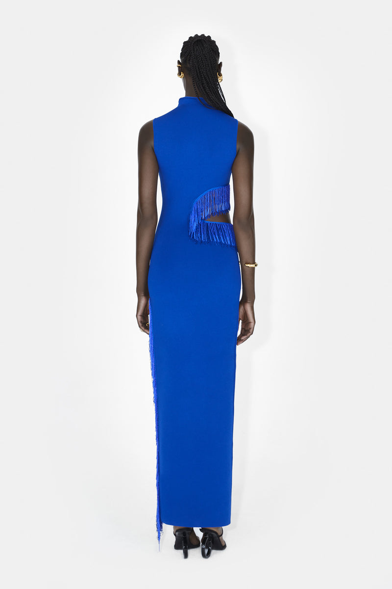 Beaded Nova Dress - Ocean