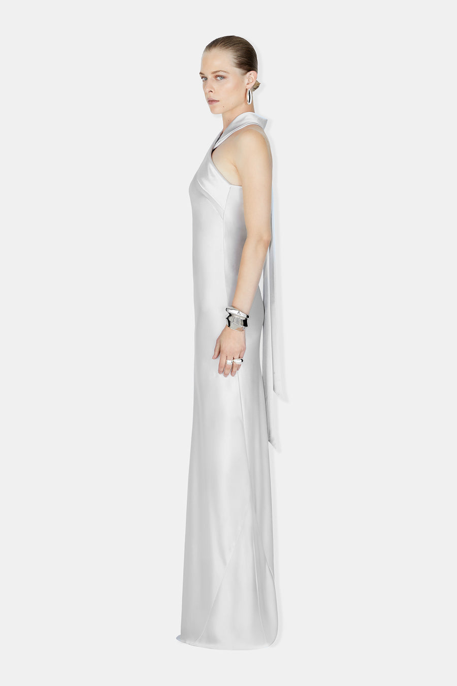 Pandora Dress - Platinum
