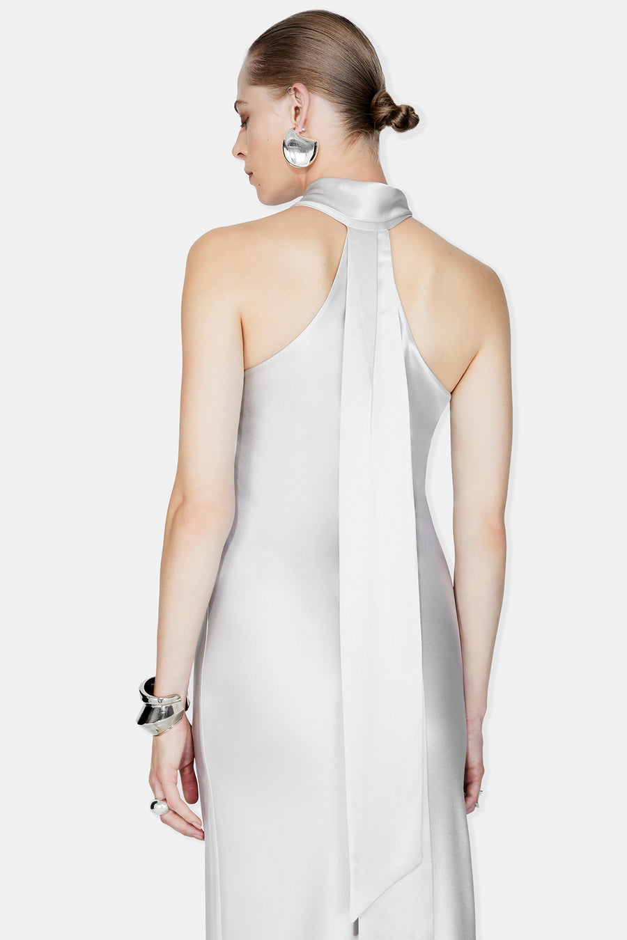 Pandora Dress - Platinum