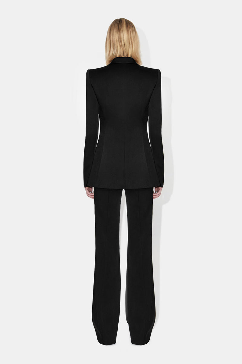 Sculpted Blazer - Black