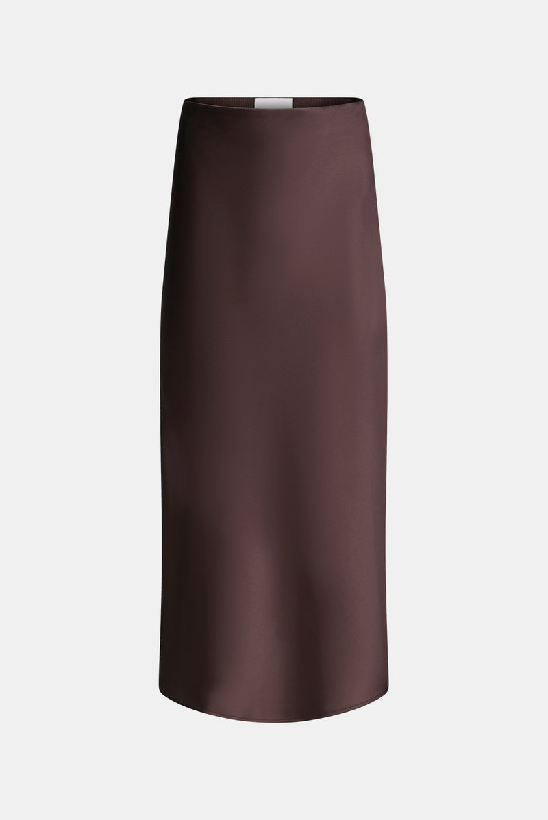 VALLETTA SKIRT - CHOCOLATE