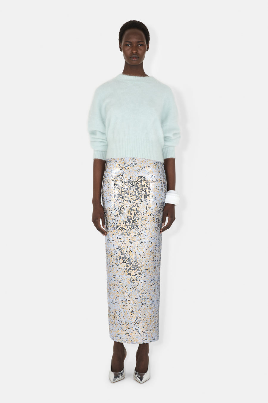 Diffusion Skirt - Silver &amp; Gold