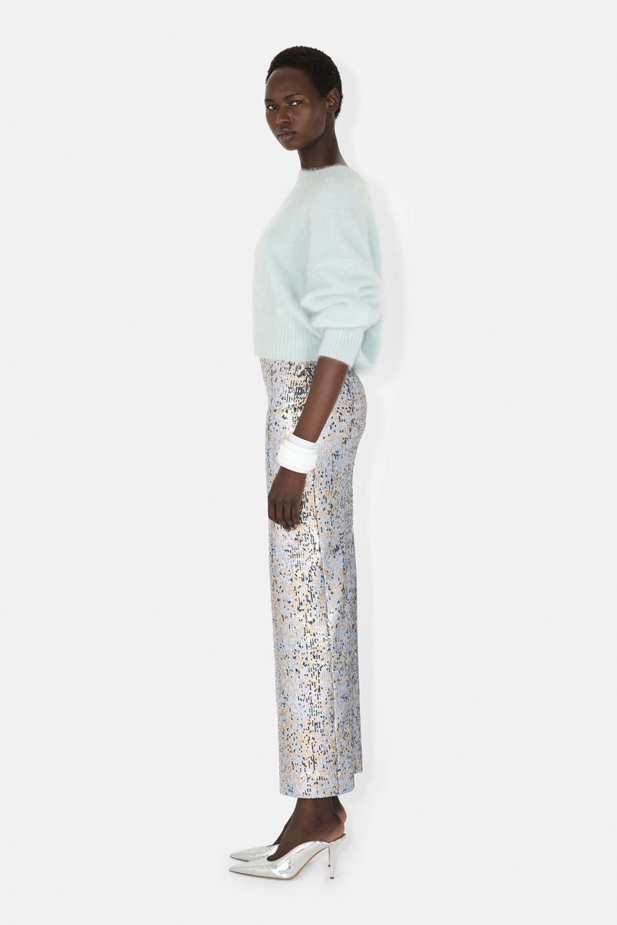 Diffusion Skirt - Silver &amp; Gold