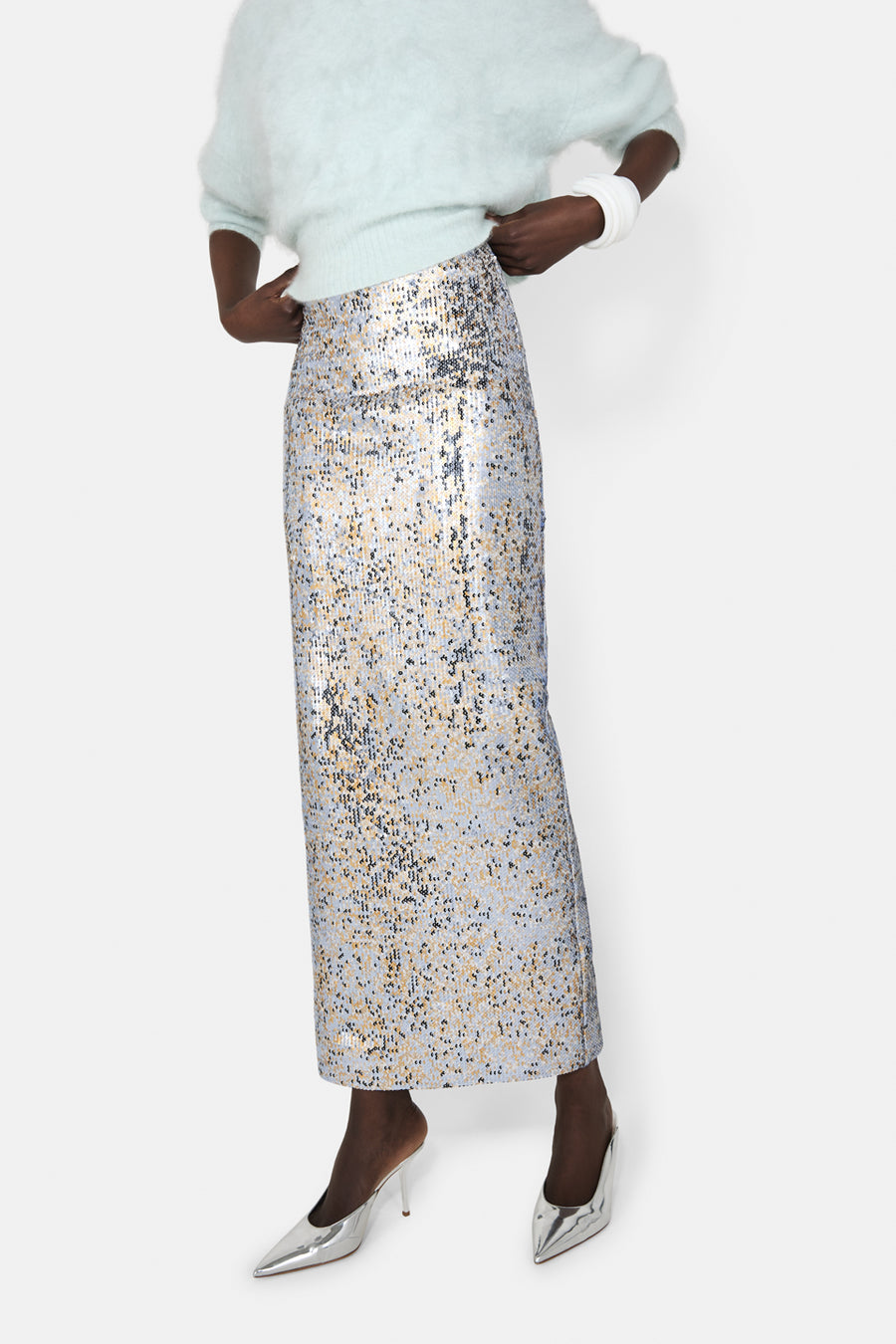 Diffusion Skirt - Silver &amp; Gold