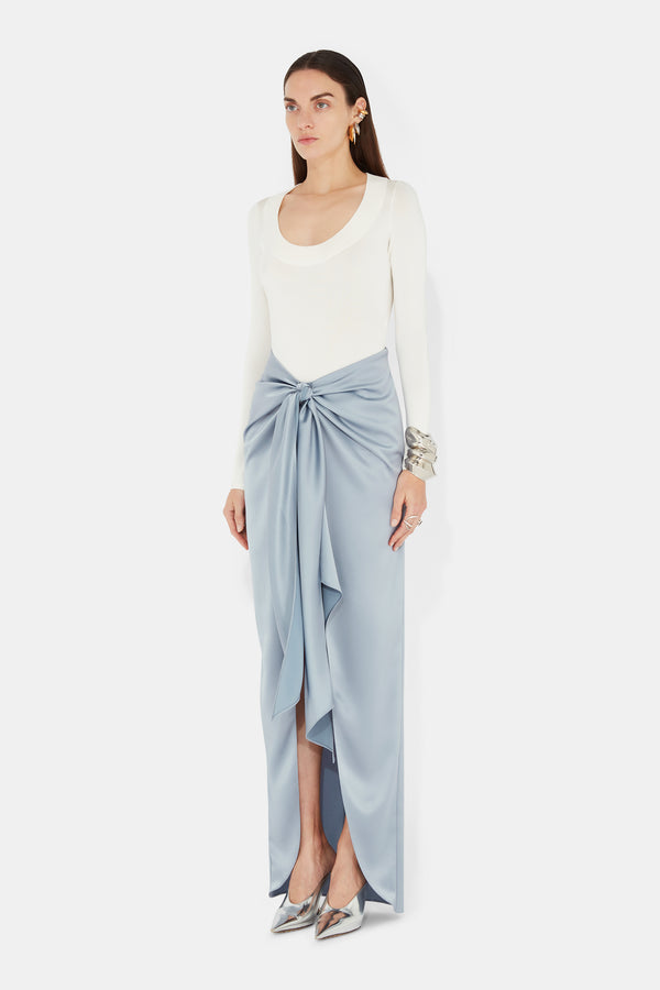 De Lovie Skirt - Dove Blue