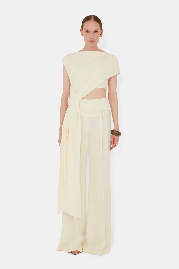 Auriga Trousers - Buttercream
