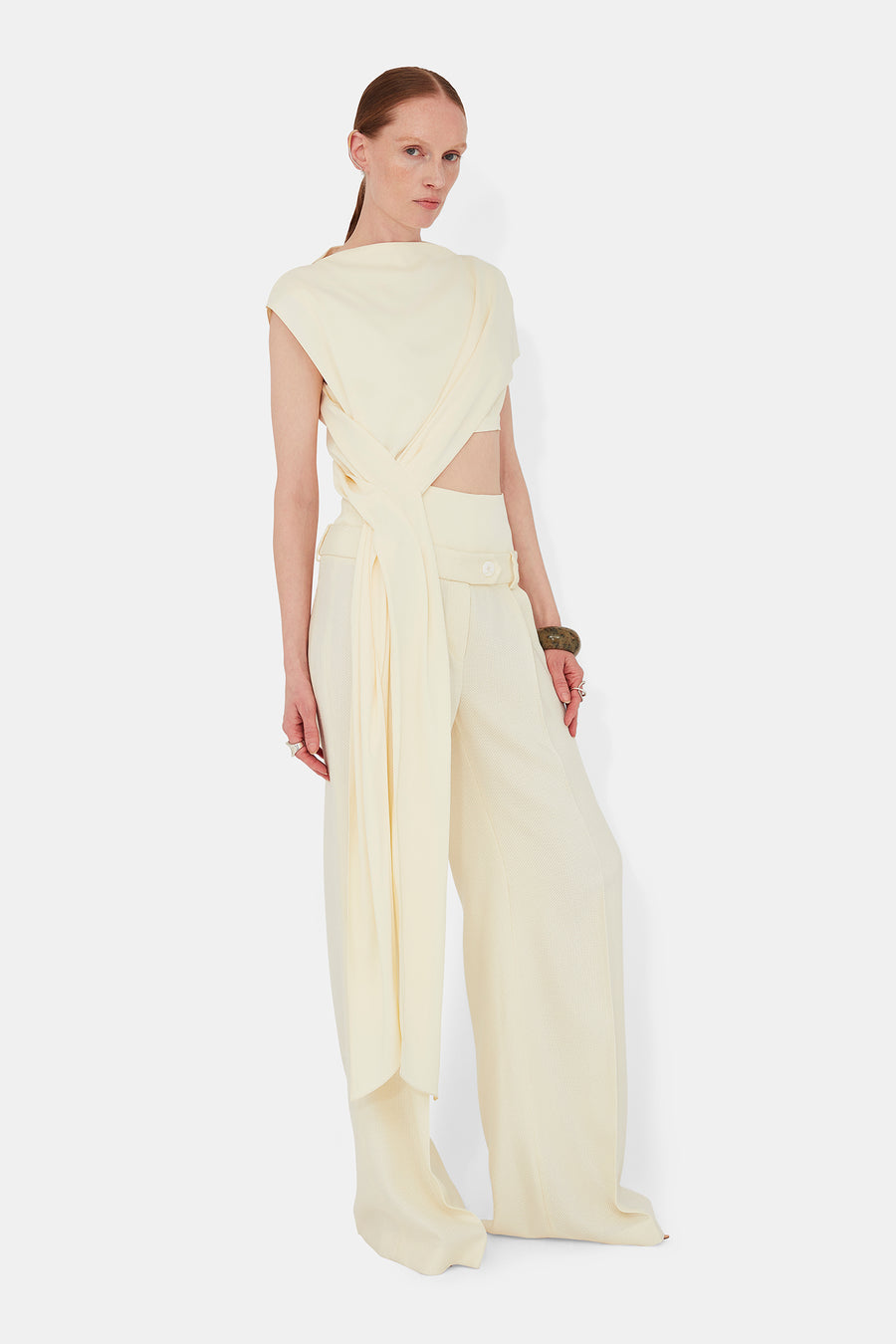 Auriga Trousers - Buttercream