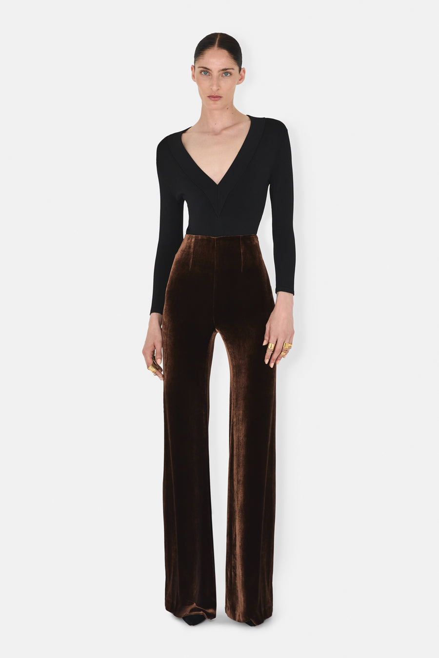 WINTER SUN TROUSER - CHOCOLATE