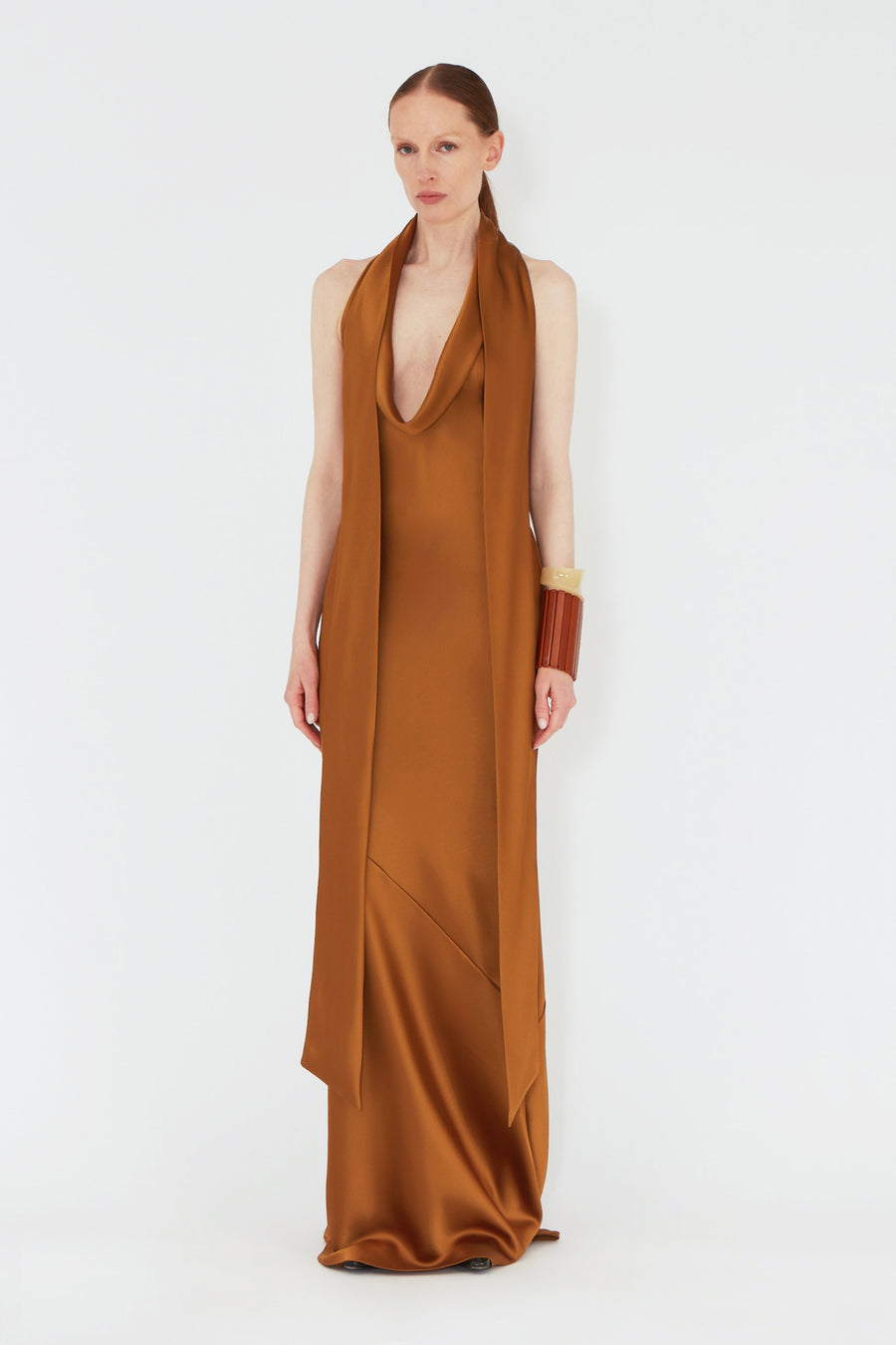 Delphinus Dress - Toffee