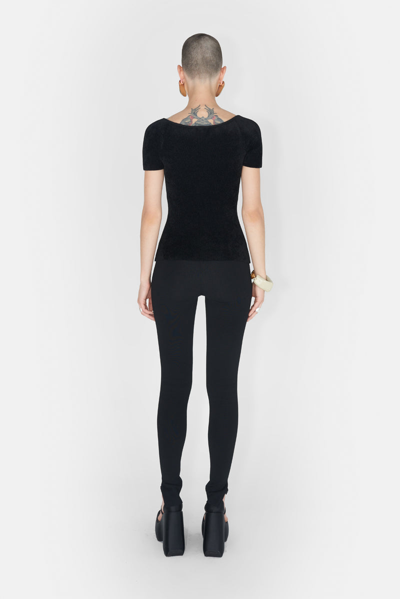 Velvet Freya Top - Black