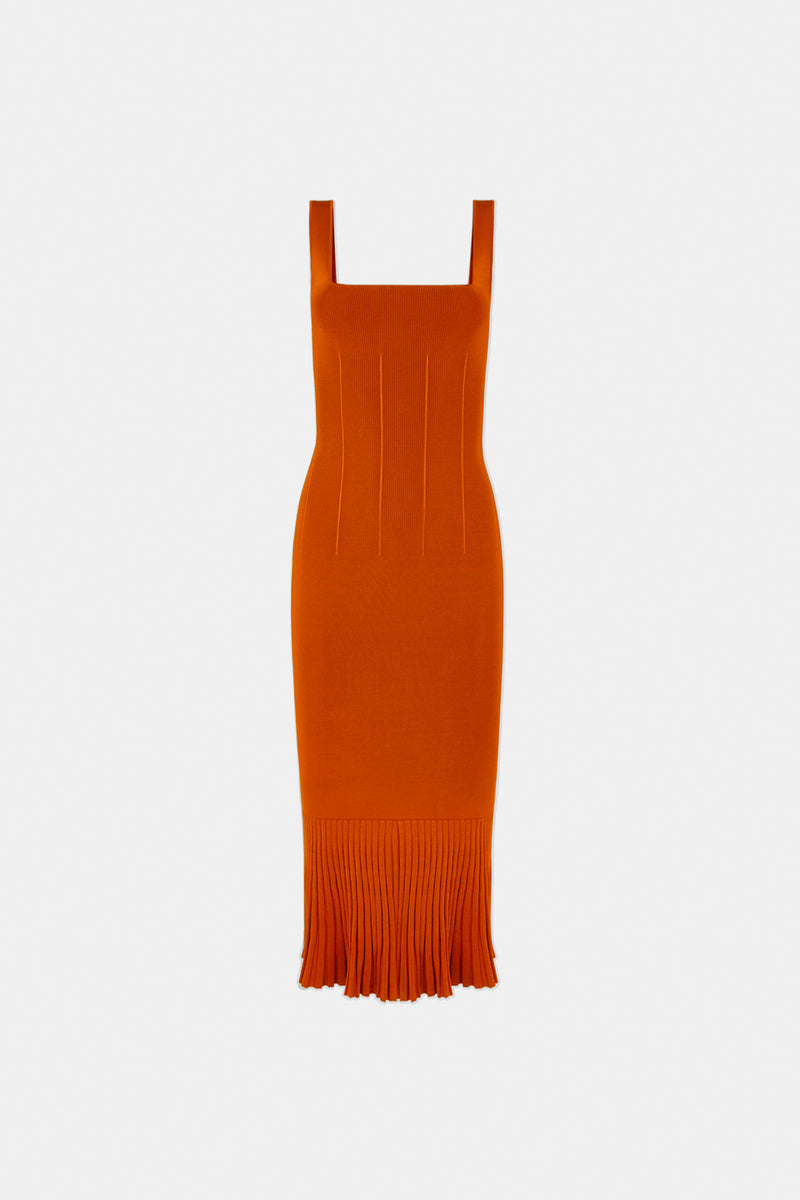 Atalanta Dress - Arancio