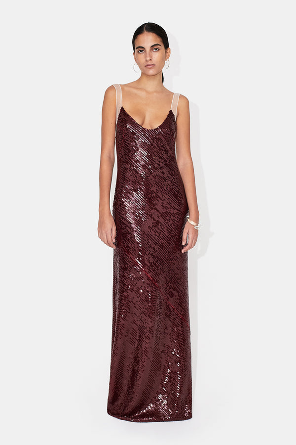 Beating Heart Gown - Blood Red